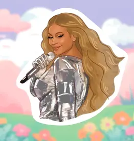 Cocollama Design Queen Bey Sticker