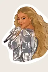 Cocollama Design Queen Bey Sticker