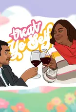 Cocollama Design Treat Yoself -Parks & Rec Sticker