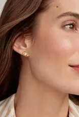 Kendra Scott Grayson Gold Stone Stud Earrings