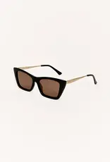 Z Supply Lookout Polished Black-Brown Polarized