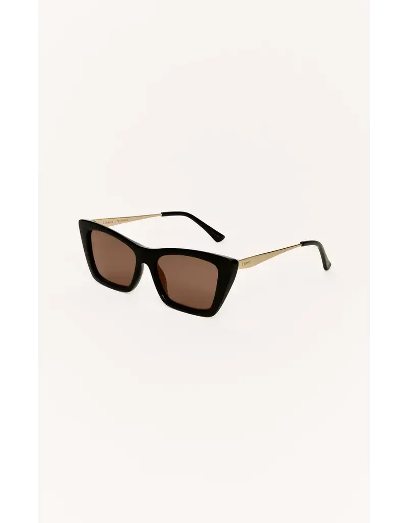 Z Supply Lookout Polished Black-Brown Polarized