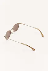 Z Supply Catwalk Gold- Bronze Polarized Sunglasses