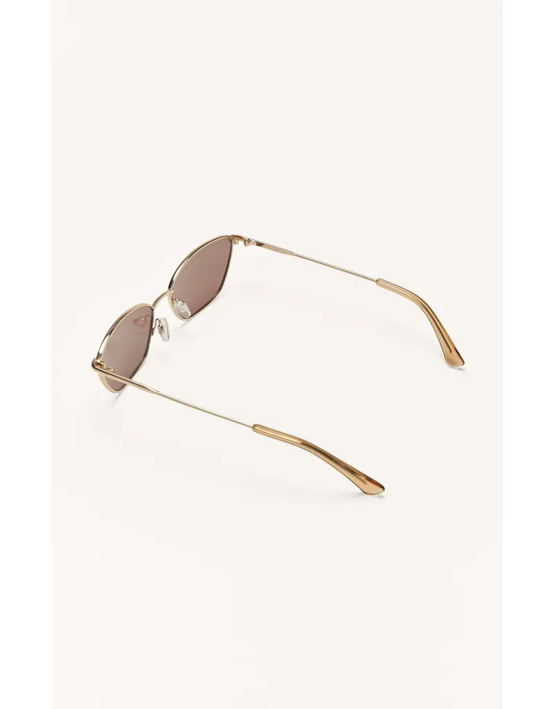 Z Supply Catwalk Gold- Bronze Polarized Sunglasses