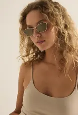 Z Supply Catwalk Gold- Bronze Polarized Sunglasses
