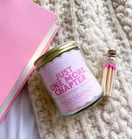 Palm Creative Just One More Chapter Candle 7oz.