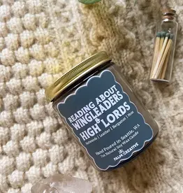 Palm Creative Reading About Wing Leaders & High Lords Candle 7oz.