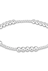 ENEWTON Classic Blissful Pattern 2mm with 4mm Sterling Bracelet