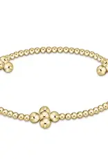 ENEWTON Signature Cross Gold 2.5mm with 4mm Cross