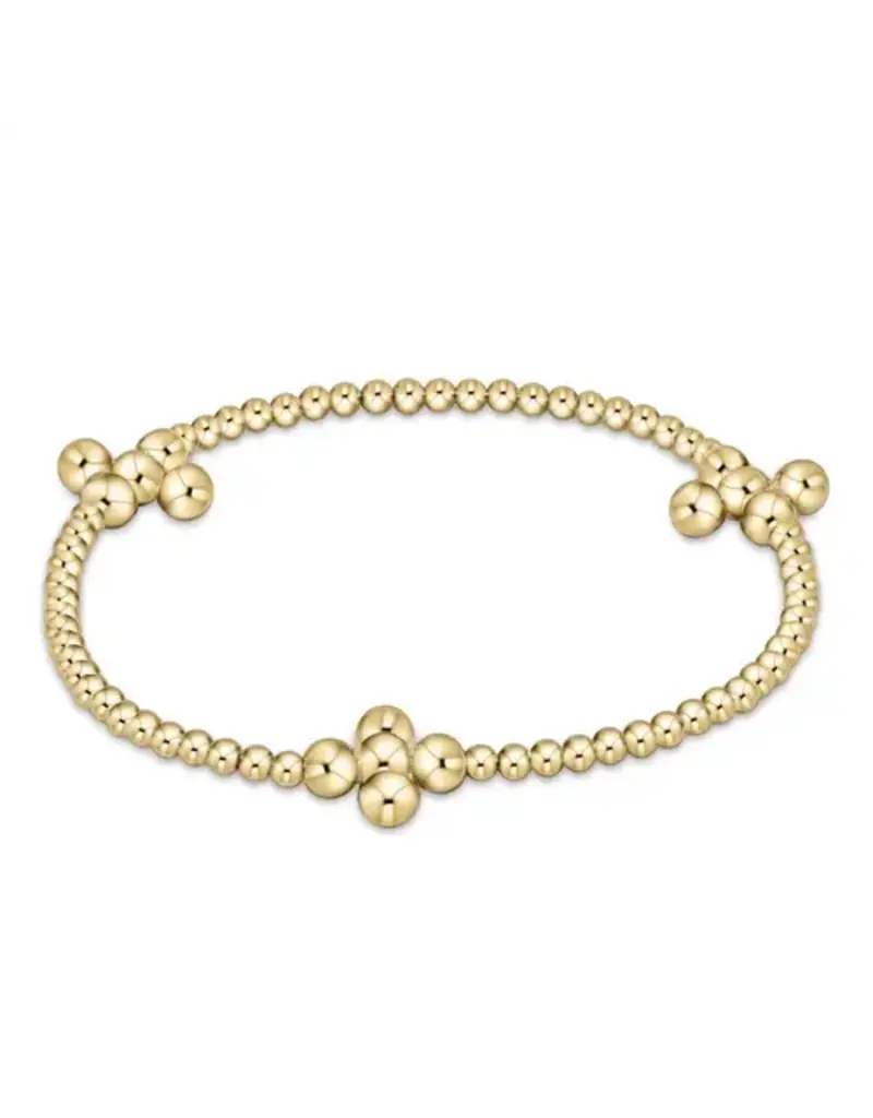 ENEWTON Signature Cross Gold 2.5mm with 4mm Cross