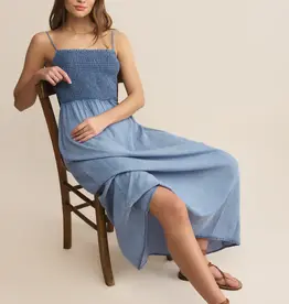 Z Supply Bayside Chambray Midi Dress
