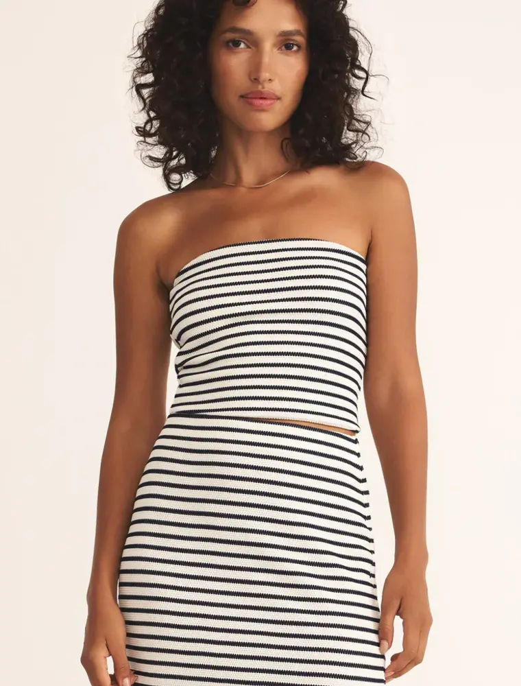 Z Supply Caffari Stripe Tube Top