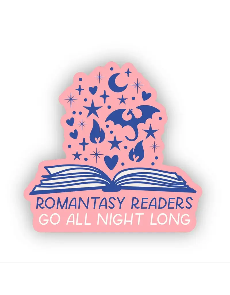Just Follow Your Art Romantasy Reader Sticker