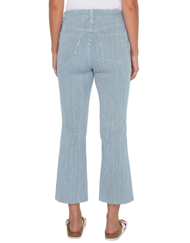 Liverpool Gia Glider Crop Flare