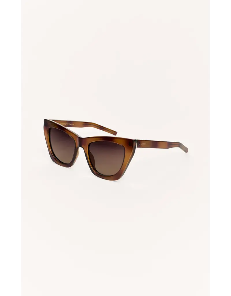 Z Supply Undercover Brown Tortoise-Gradient Polar Sunglasse