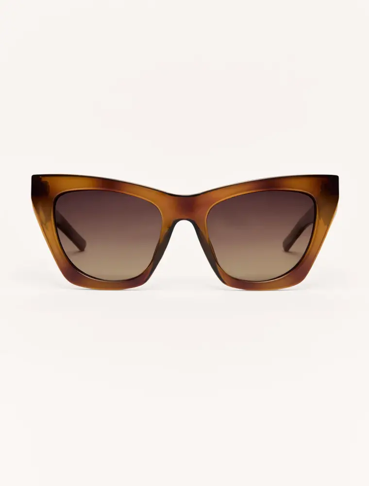 Z Supply Undercover Brown Tortoise-Gradient Polar Sunglasse