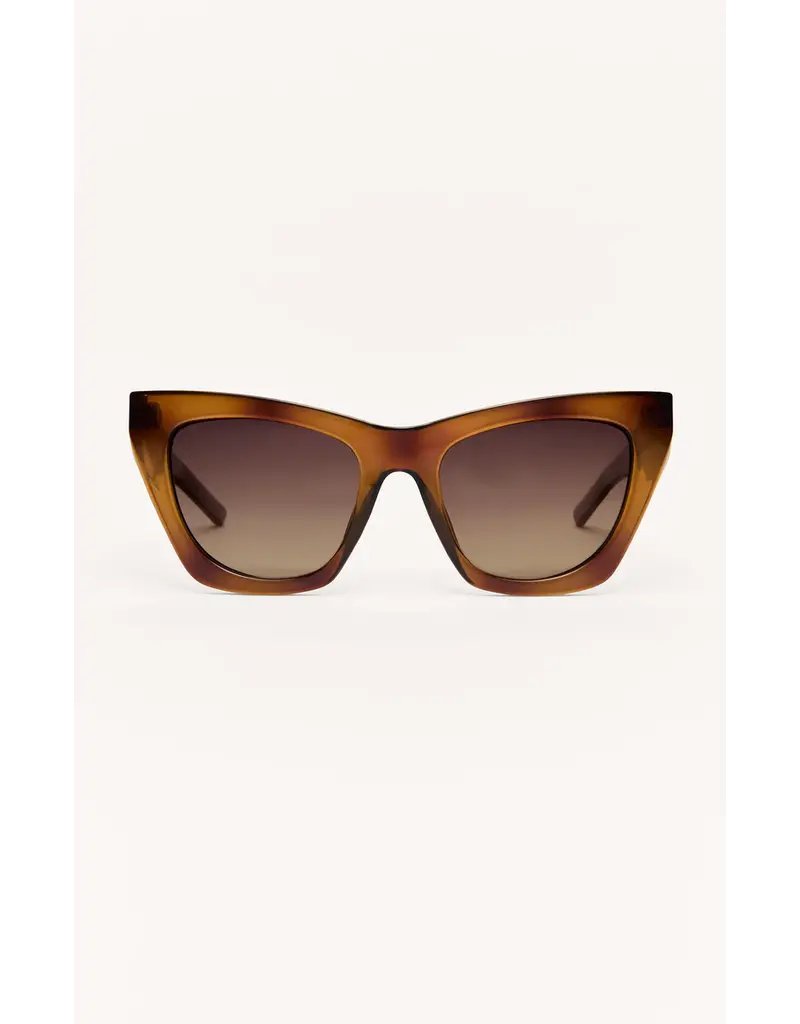 Z Supply Undercover Brown Tortoise-Gradient Polar Sunglasse