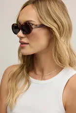 Z Supply Dayglow Dark Tort - Gray Polarized Sunglasses