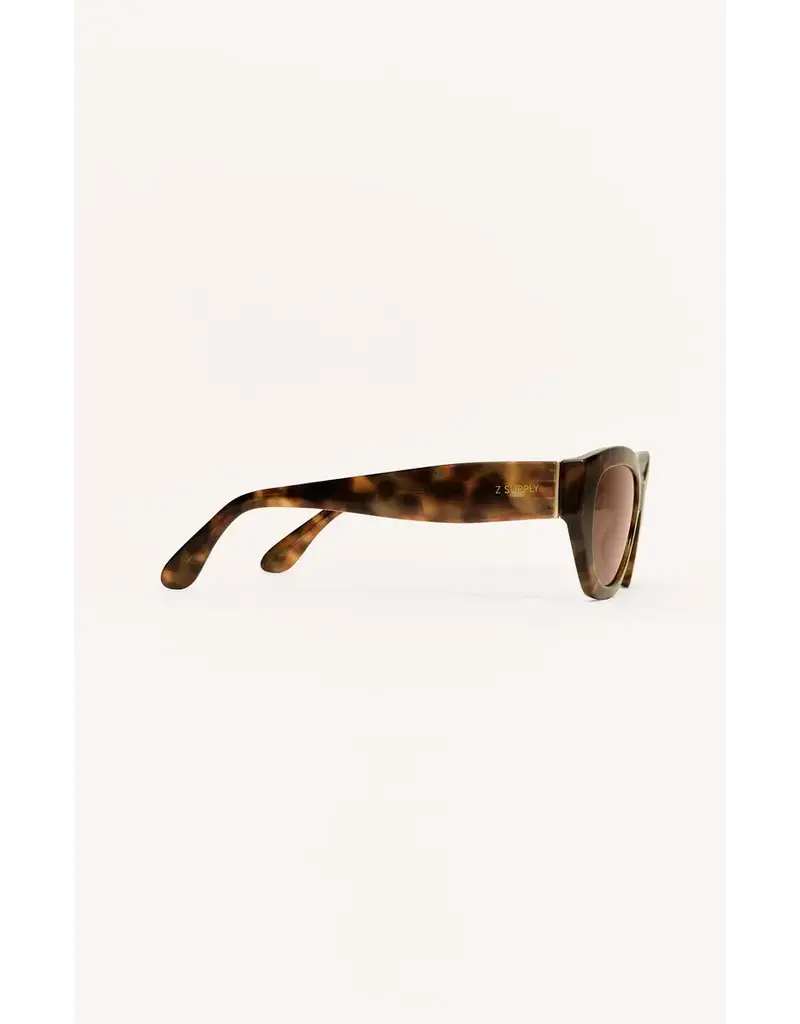 Z Supply Mirage Brown Tortoise-Brown Polarized Sunglasses