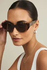 Z Supply Mirage Brown Tortoise-Brown Polarized Sunglasses