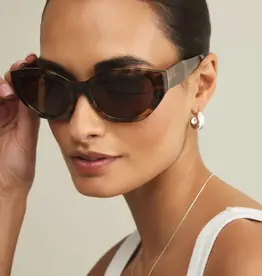 Z Supply Mirage Brown Tortoise-Brown Polarized Sunglasses