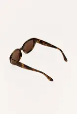 Z Supply Mirage Brown Tortoise-Brown Polarized Sunglasses