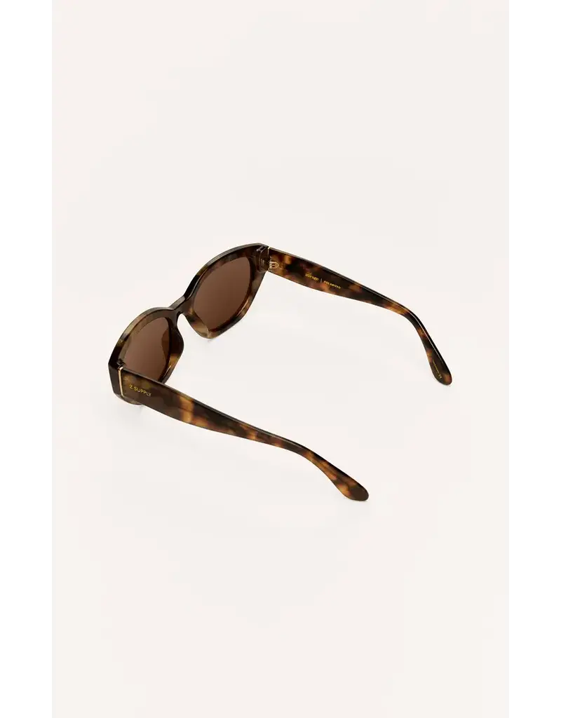 Z Supply Mirage Brown Tortoise-Brown Polarized Sunglasses