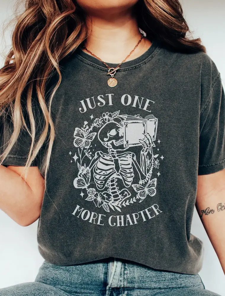 Mugsby Just One More Chapter Graphic Tee