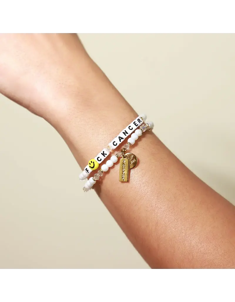 Little Words Project Little Words Project Bracelet F*ck Cancer (small/medium)