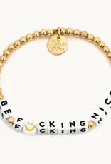Little Words Project Little Words Project Bracelet Be F*cking Nice WATERPROOF (small/medium)
