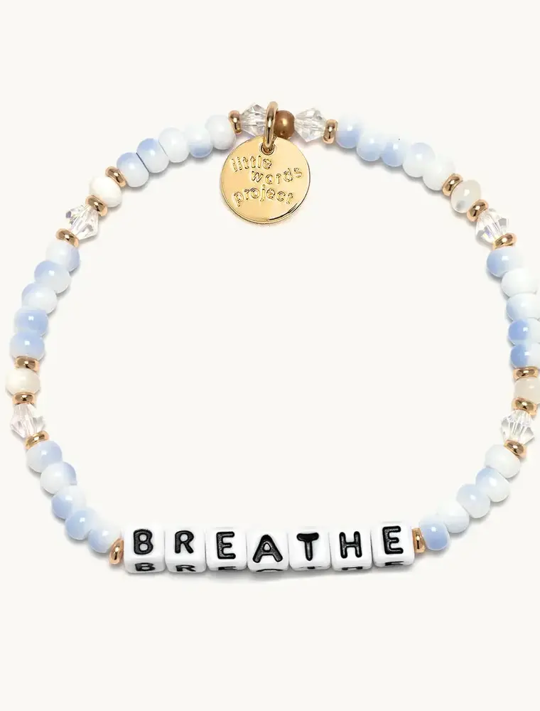Little Words Project Little Words Project Bracelet Breathe (small/medium)