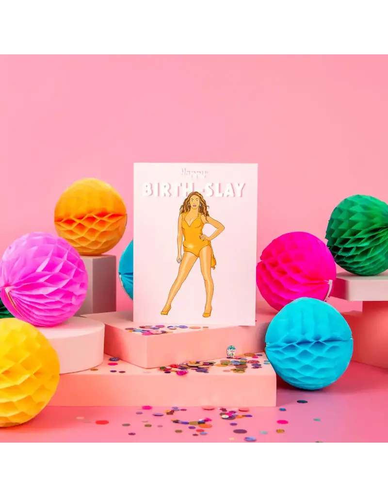 Party Mountain Paper co. Bey Birth-Slay | Birthday Card