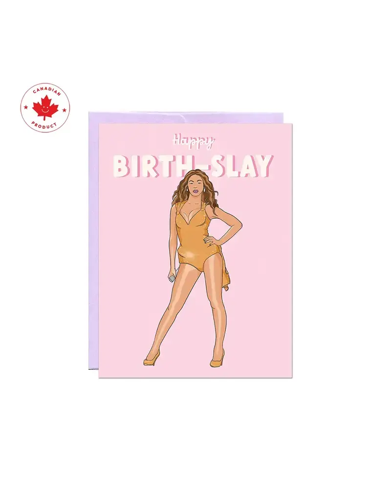 Party Mountain Paper co. Bey Birth-Slay | Birthday Card