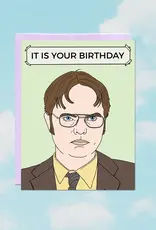 Party Mountain Paper co. Dwight Birthday Card