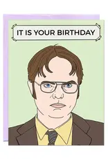 Party Mountain Paper co. Dwight Birthday Card