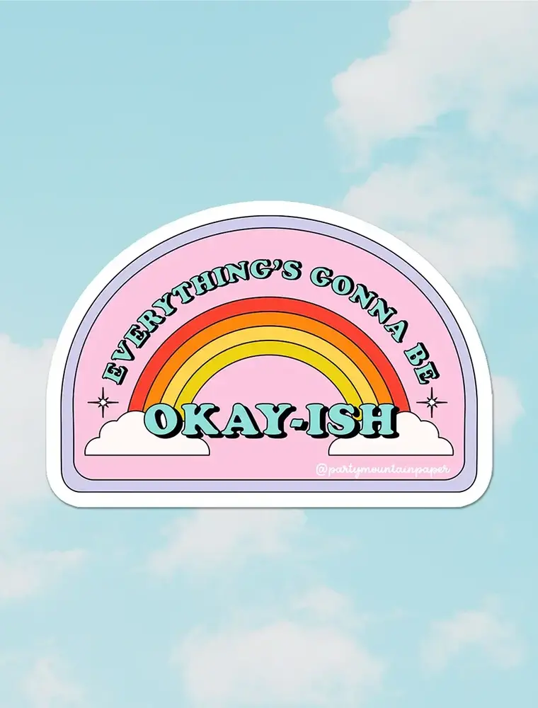 Party Mountain Paper co. Everything's Going To Be Okayish