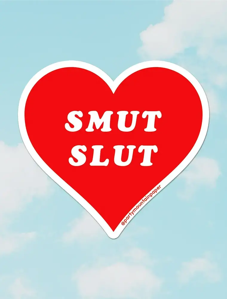 Party Mountain Paper co. Smut Slut Sticket