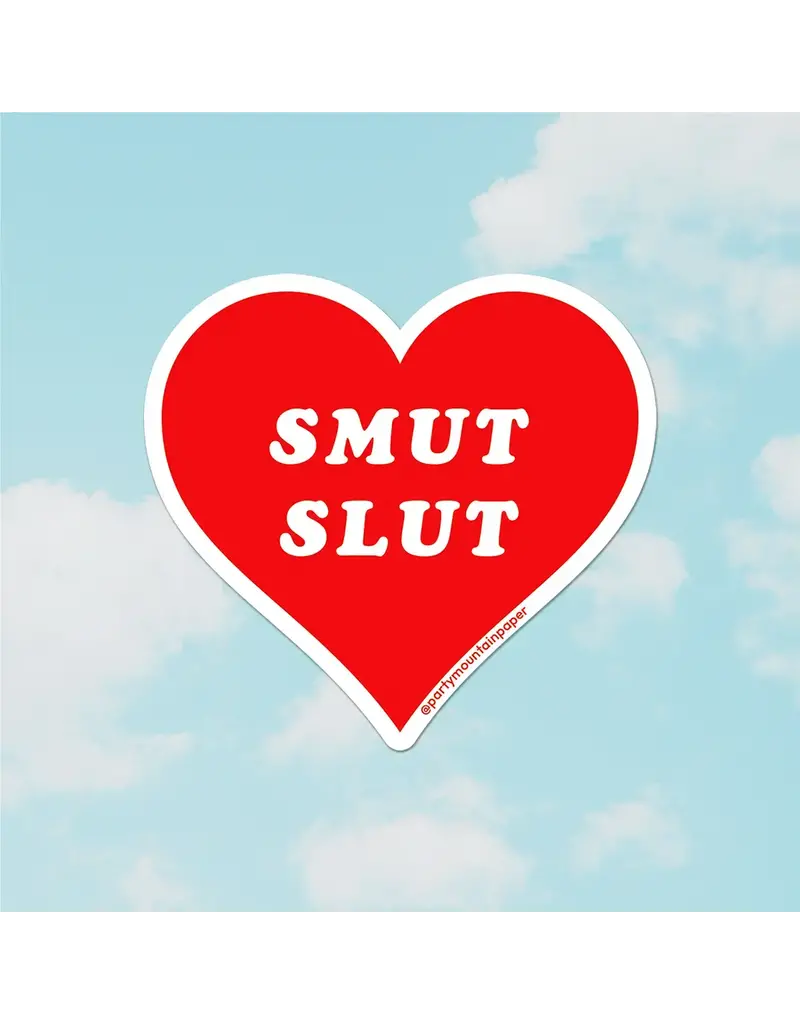 Party Mountain Paper co. Smut Slut Sticket