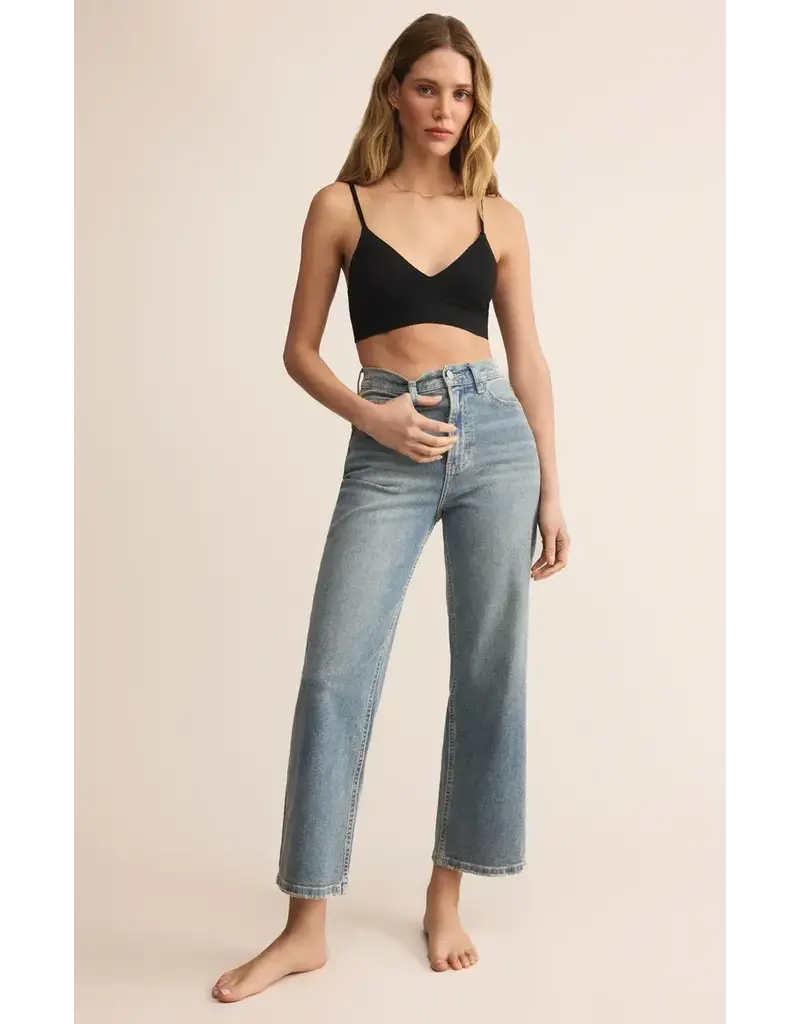 Z Supply Kendra So Smooth Bralette in Black
