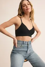 Z Supply Kendra So Smooth Bralette in Black