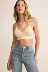 Z Supply Kendra So Smooth Bralette in Natural Tan