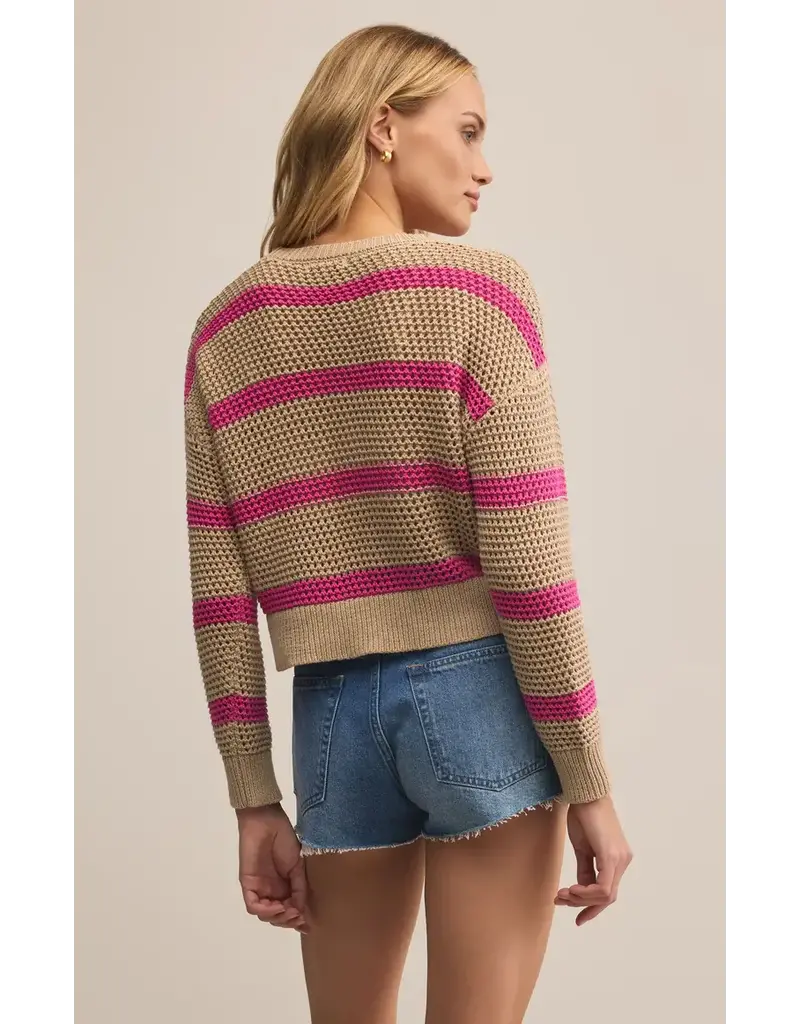 Z Supply Broadbeach Sweater in Biscuit