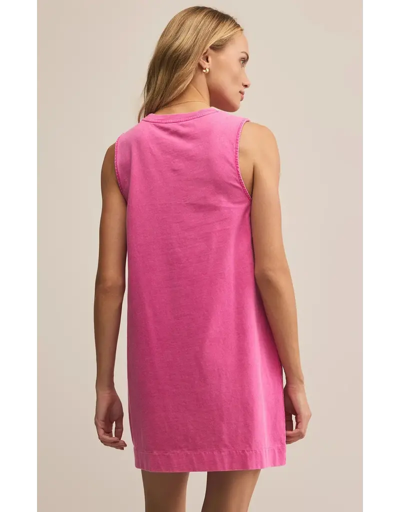 Z Supply Sloane Dress in Island Pink