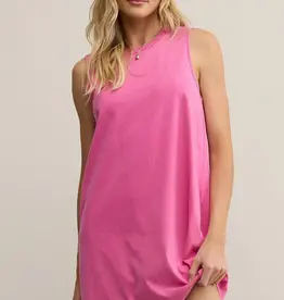 Z Supply Sloane Dress in Island Pink