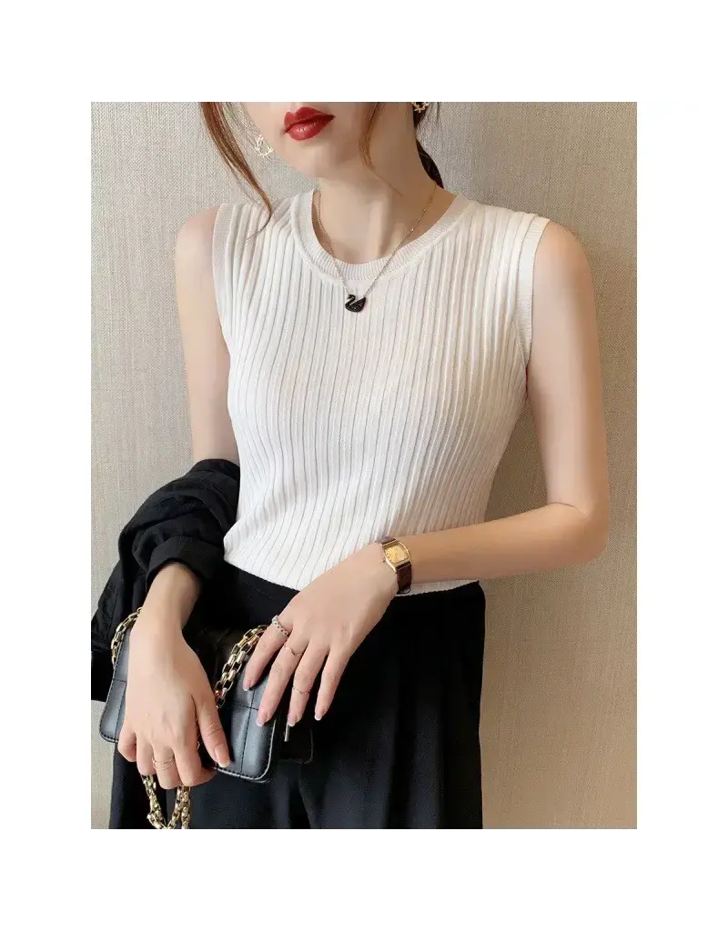 H&S Sleeveless Knit Tank