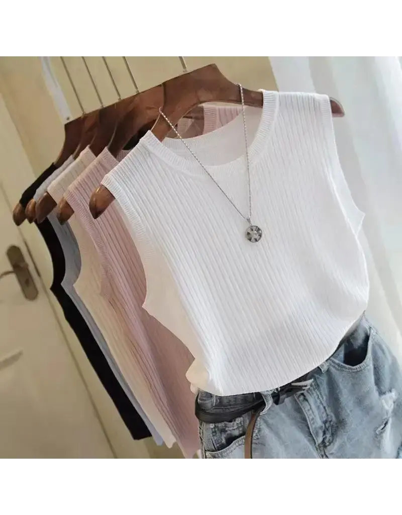 H&S Sleeveless Knit Tank