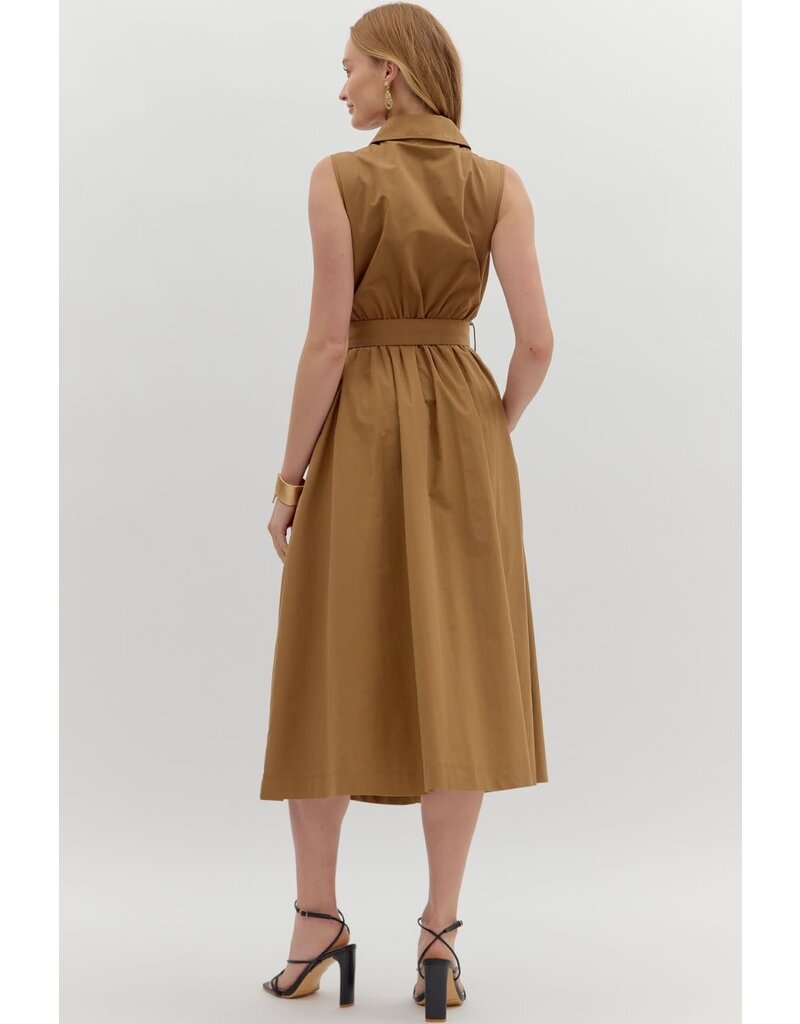 Entro Laurel Button Dress
