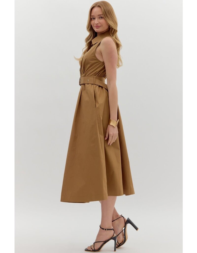 Entro Laurel Button Dress