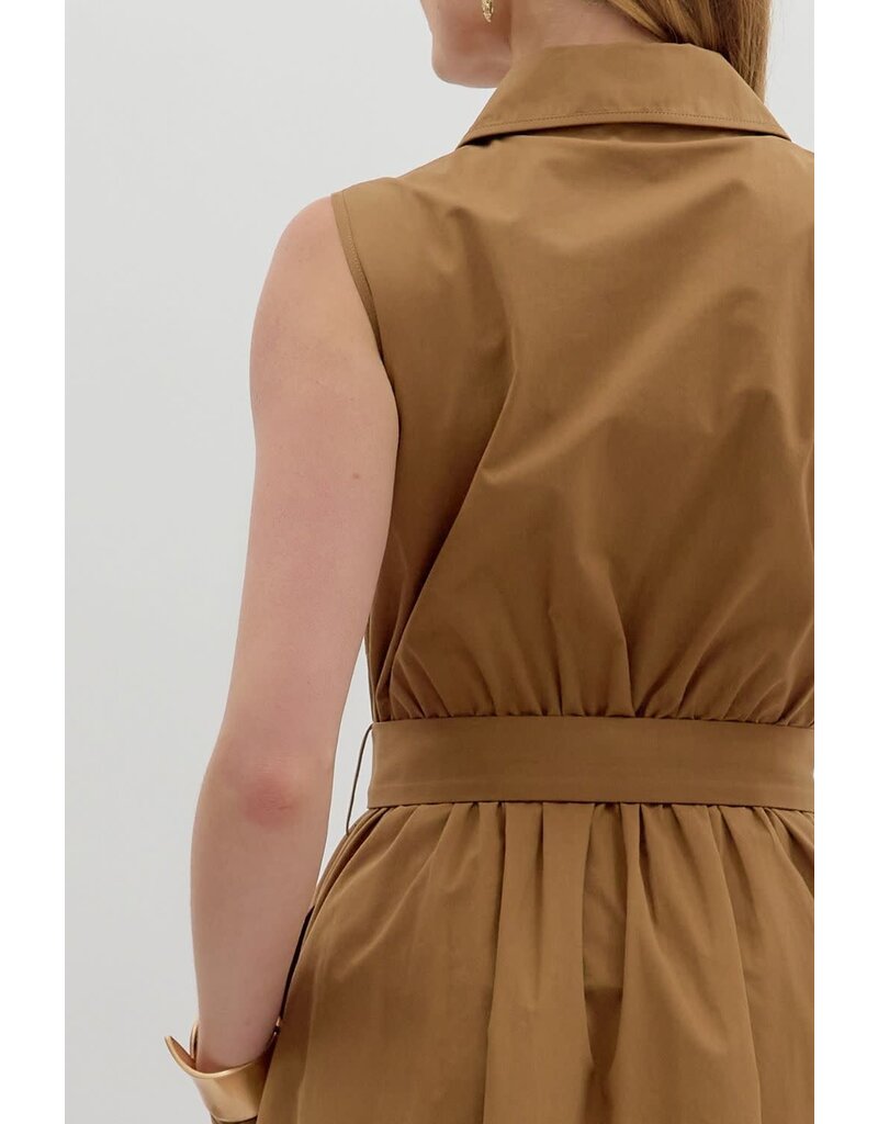Entro Laurel Button Dress