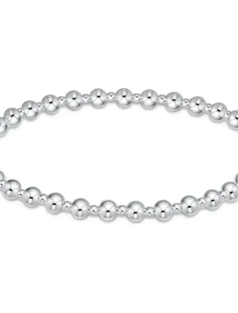 ENEWTON Classic Grateful Pattern 4MM Bracelet Sterling Silver